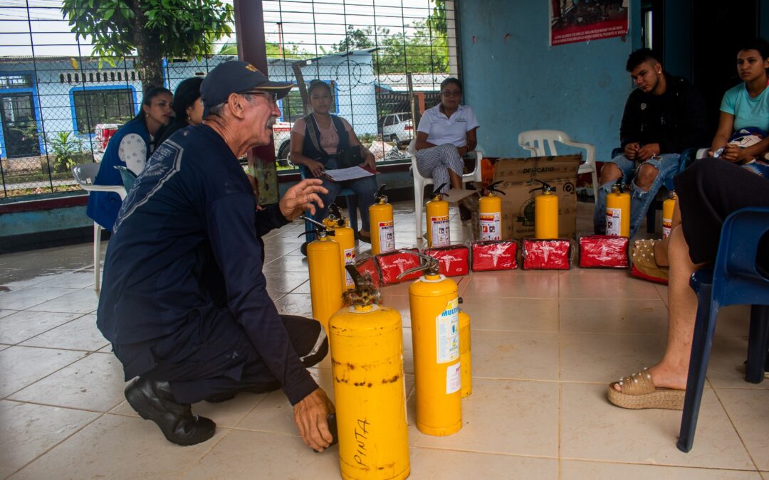 Emprendimiento Juveniles reciben dotación de implementos priorizados en sus Planes de Manejo Ambiental￼